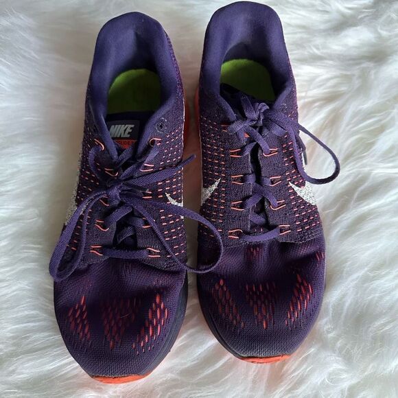 Nike lunarglide 7 Womans peach/purple gymshoe - Picture 2 of 8